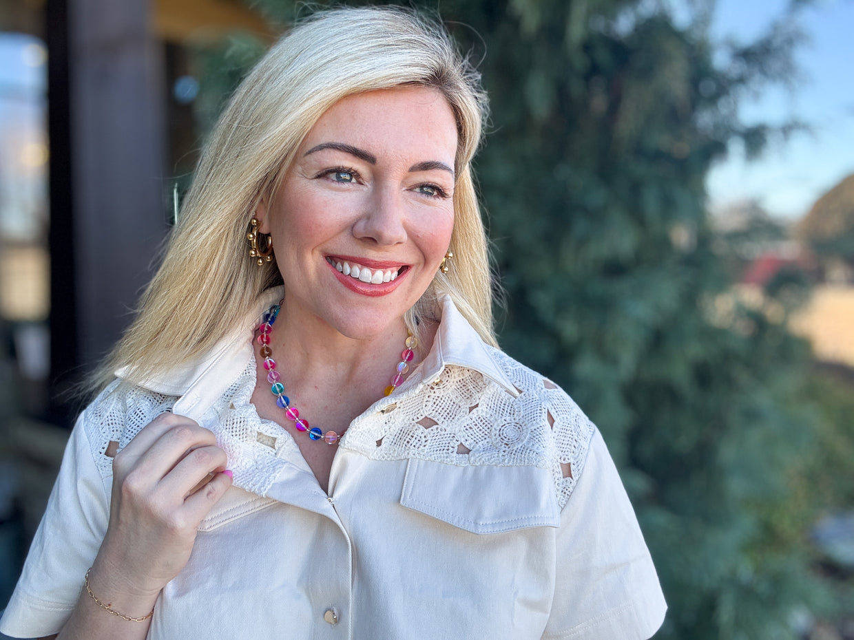 Naomi Ball Hoop Earrings - Min. 2 (E-62)