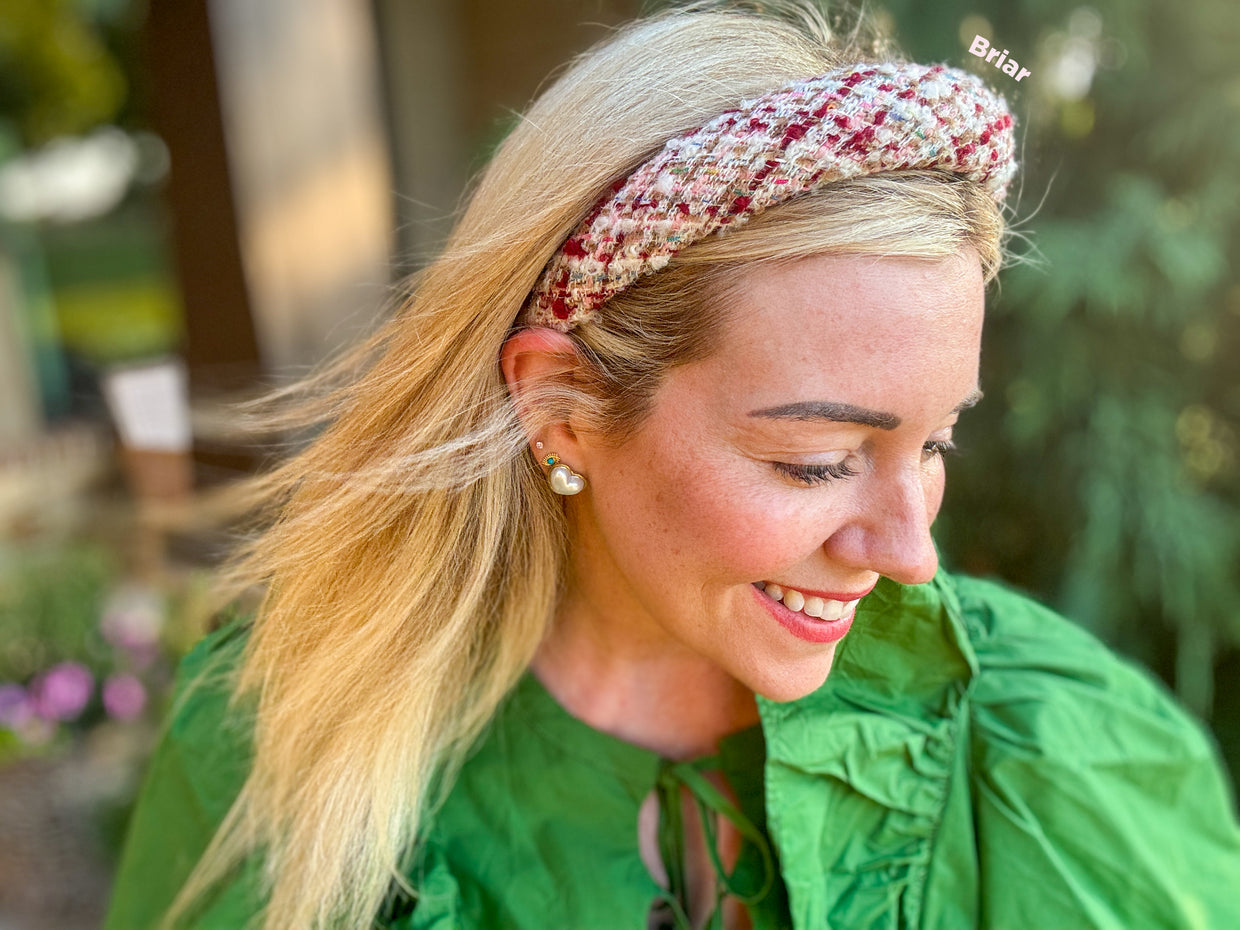 Tweed Headbands (12 Colors) - Min. 2