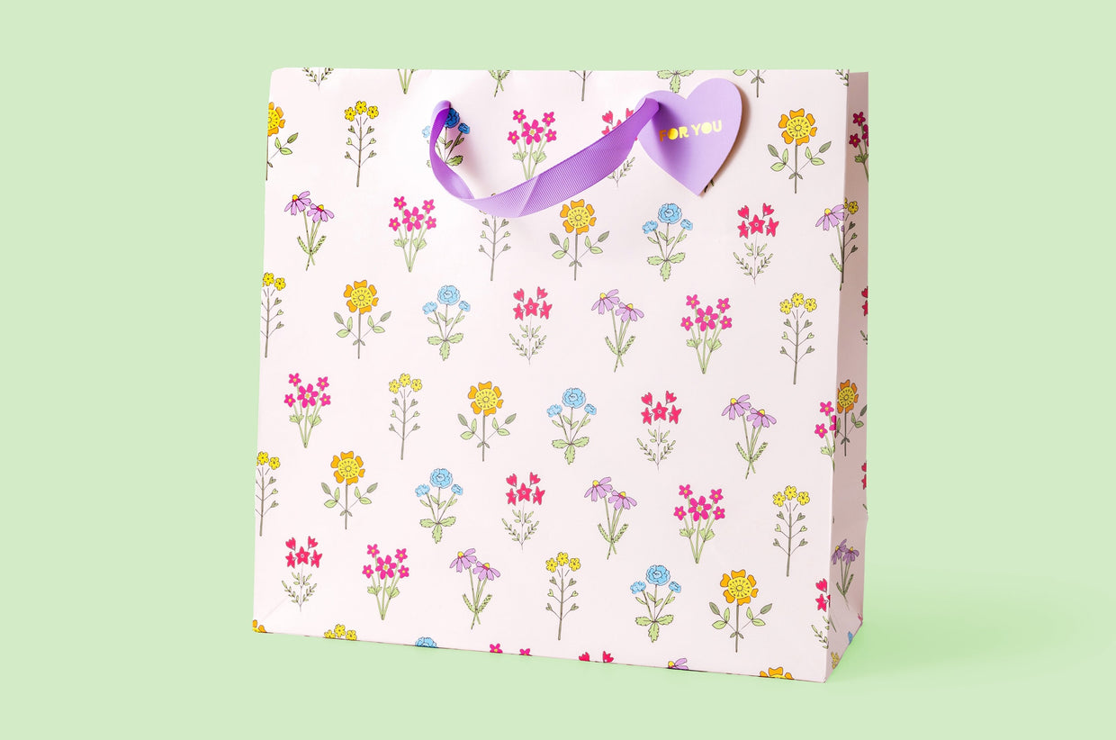 Wildflowers Gift Bags (3 Sizes) - Min. 4