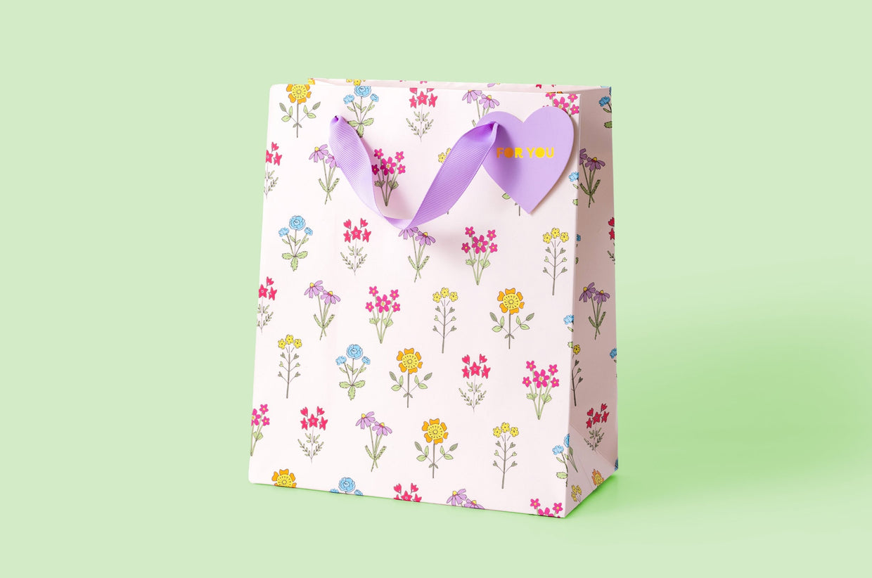 Wildflowers Gift Bags (3 Sizes) - Min. 4
