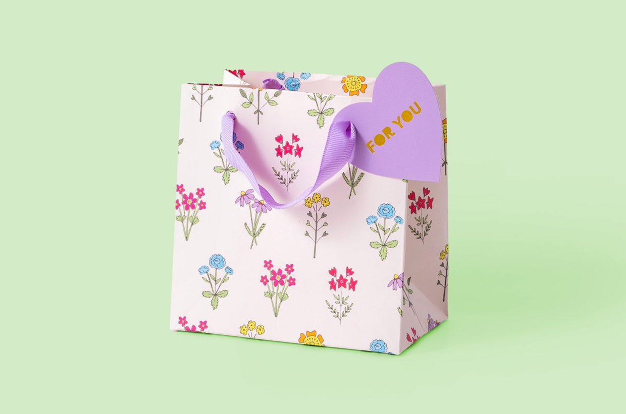 Wildflowers Gift Bags (3 Sizes) - Min. 4