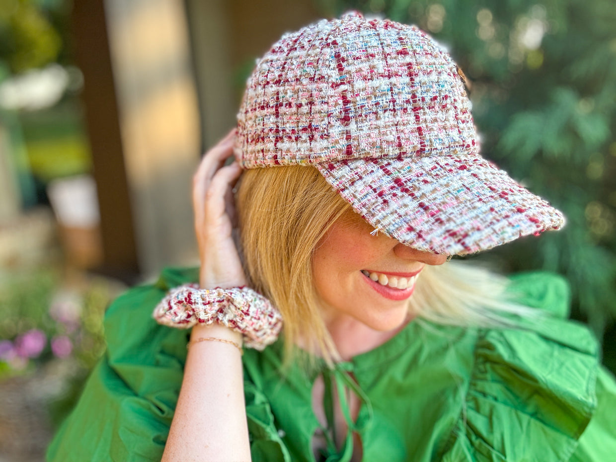 Tweed Scrunchies (12 Colors) - Min. 4
