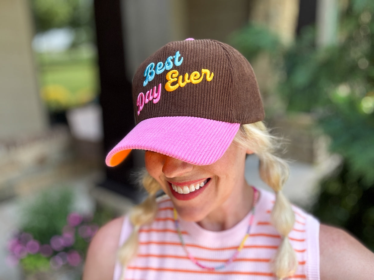 Best Day Ever Baseball Hat - Min. 2 (HAT-17)
