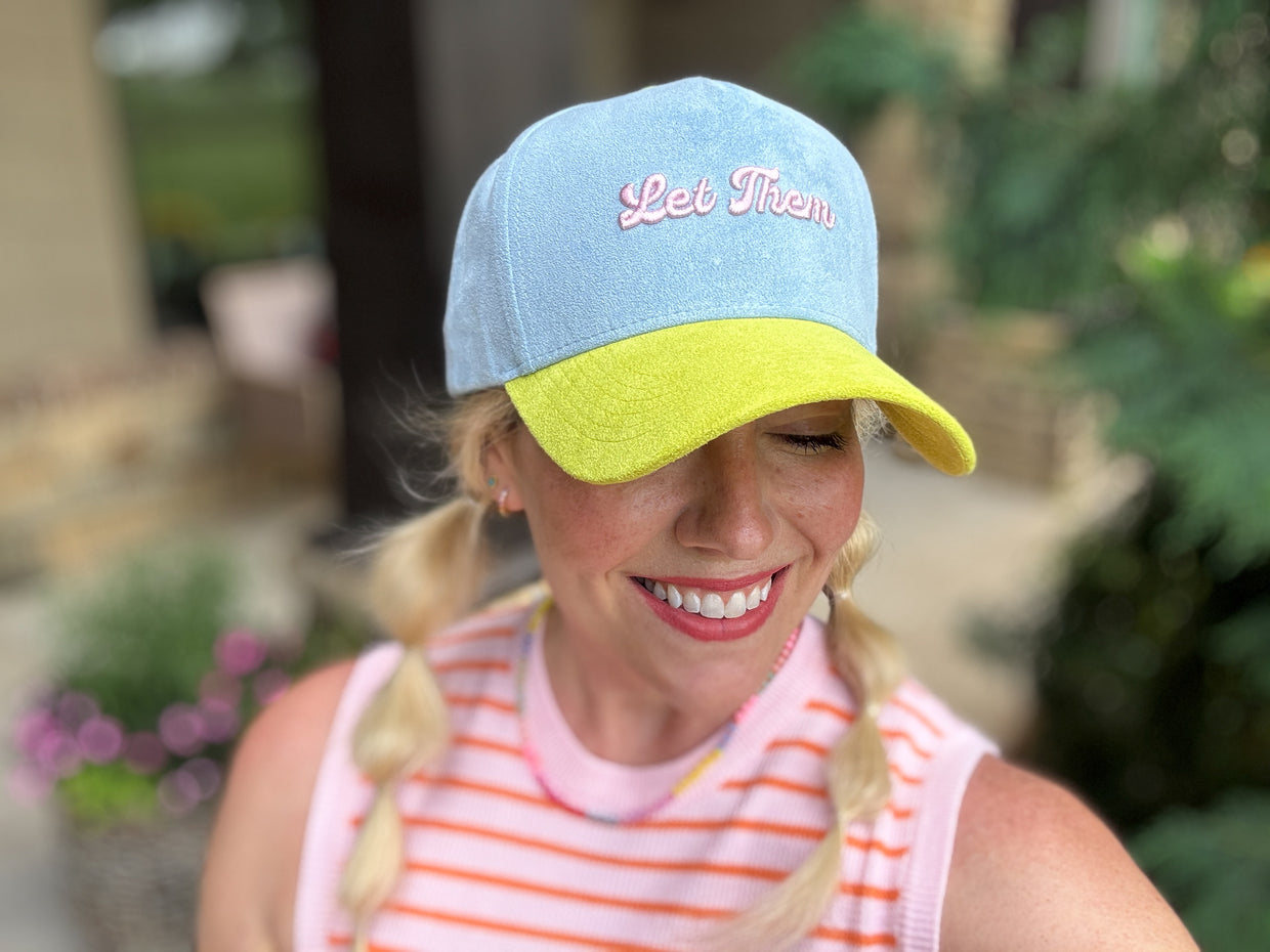 Let Them Baseball Hat - Min. 2 (HAT-14)