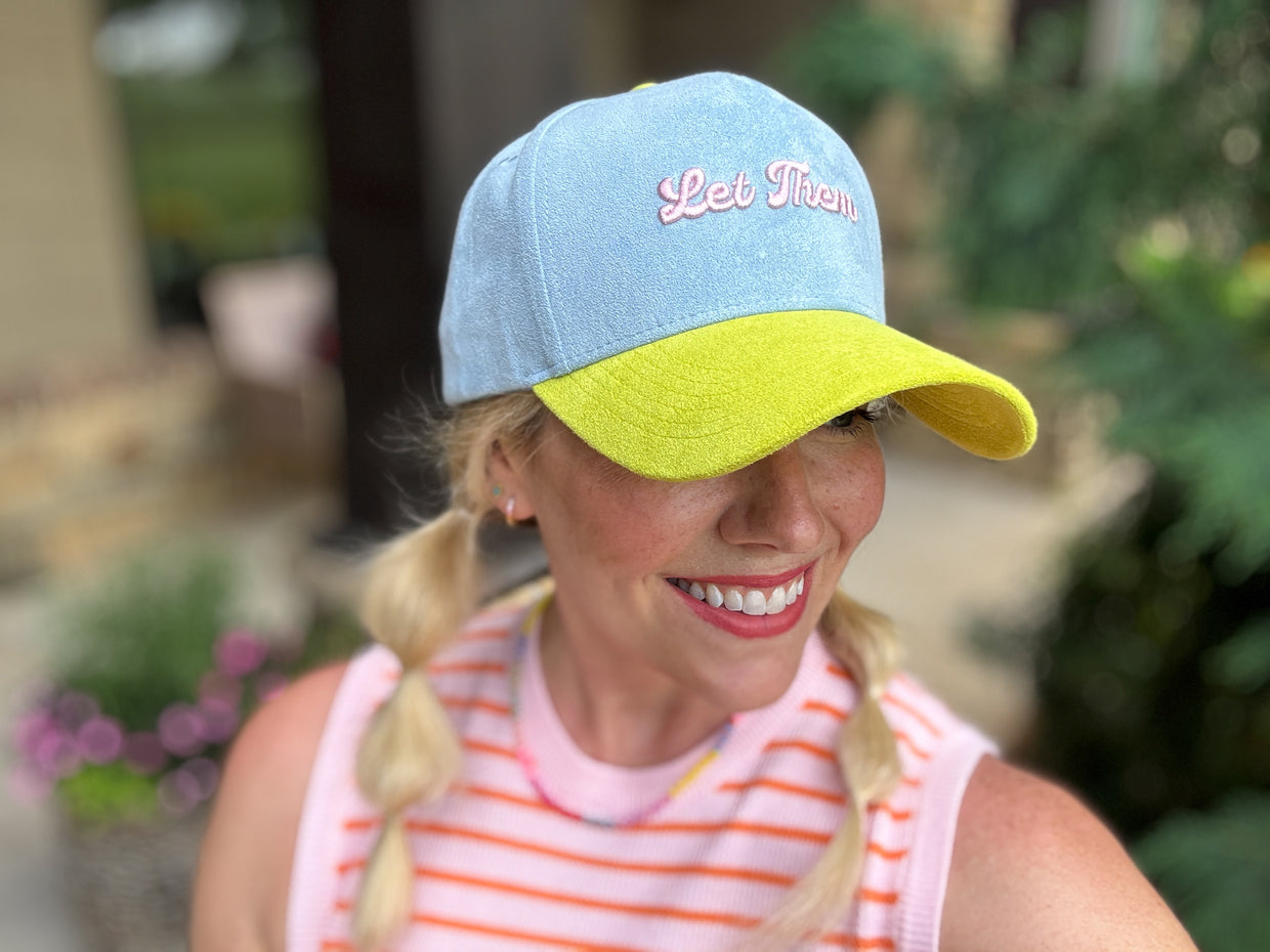 Let Them Baseball Hat - Min. 2 (HAT-14)