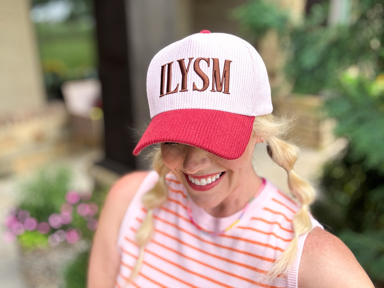 ILYSM Baseball Hat - Min. 2 (HAT-19)