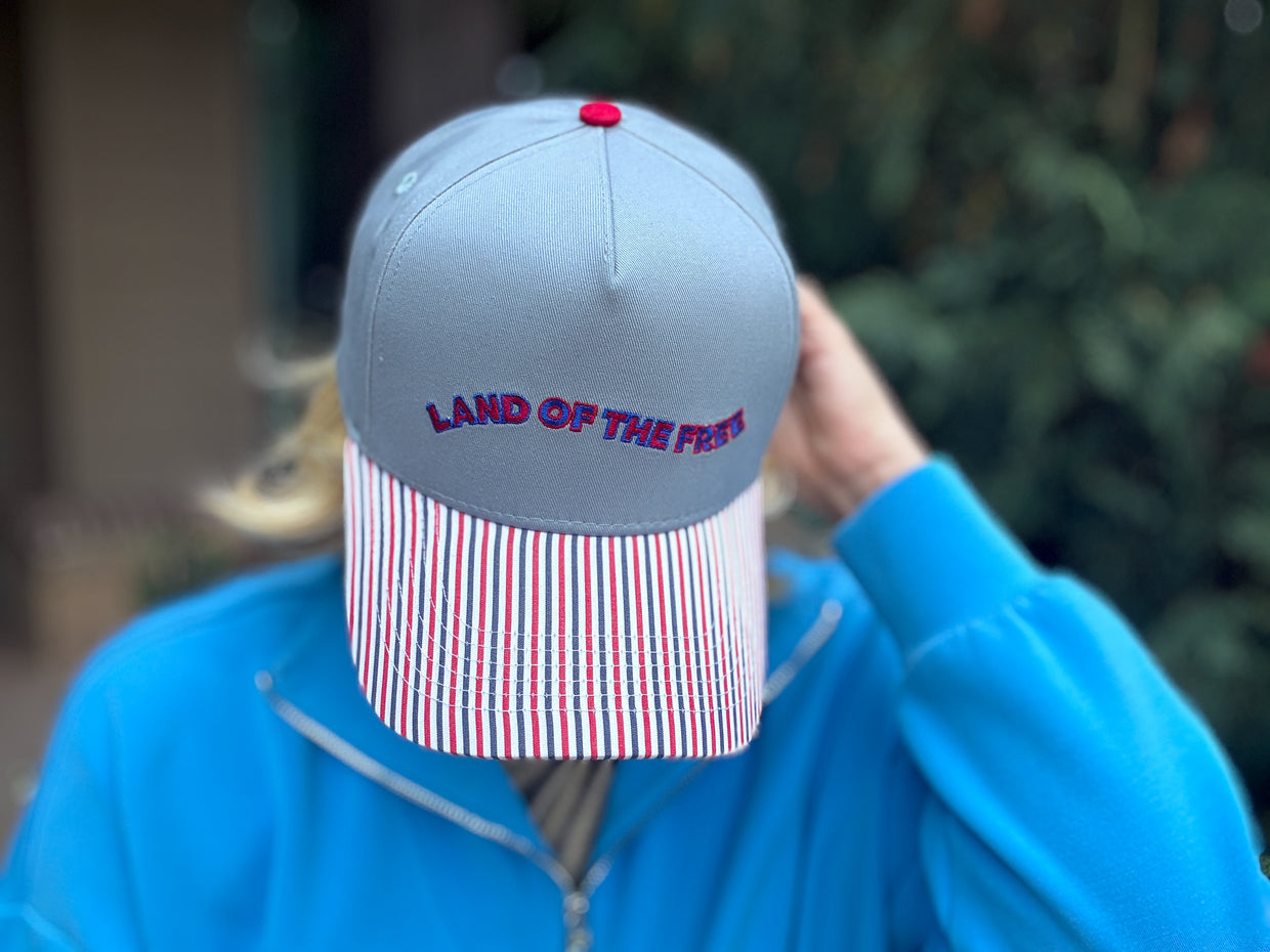 Land of the Free Baseball Hat - Min. 2 (HAT-37)