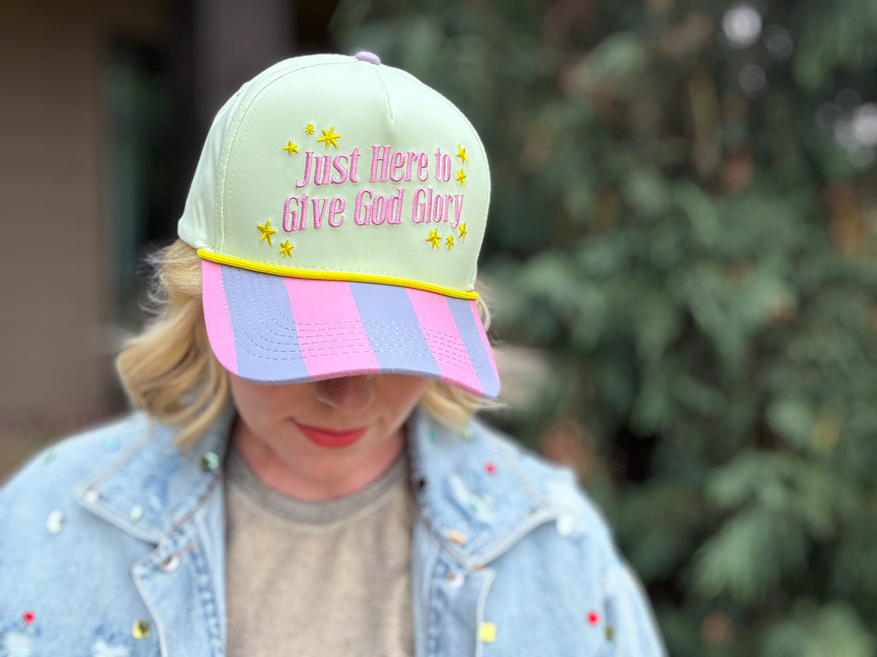 God Glory Baseball Hat - Min. 2 (HAT-39)