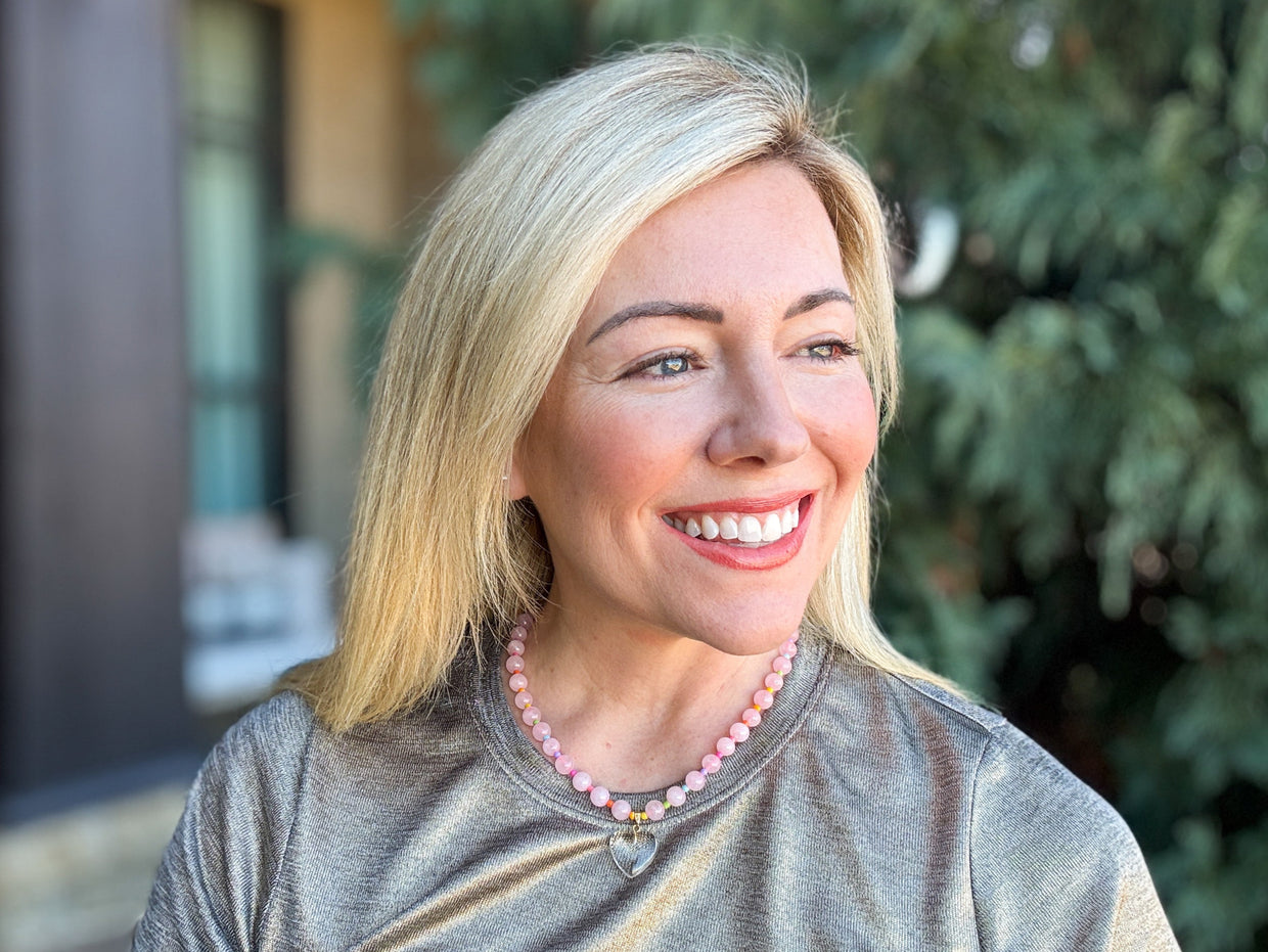 Lottie Heart Necklace - Min. 2 (N-07)