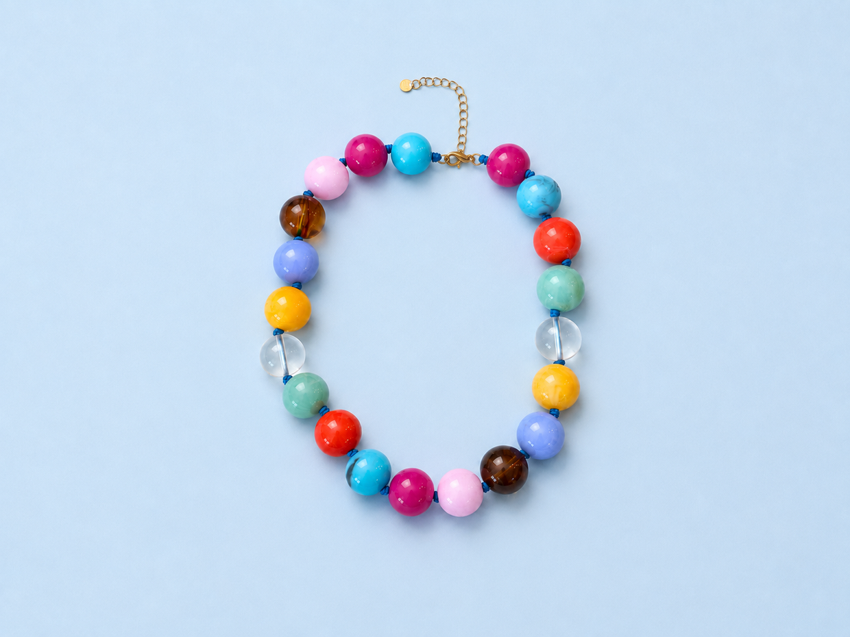 Judy Beaded Necklaces - 5 Colors