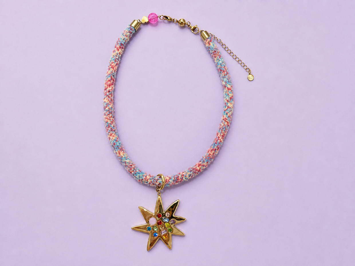 Blakely Starburst Necklace - Min. 2 (N-91)