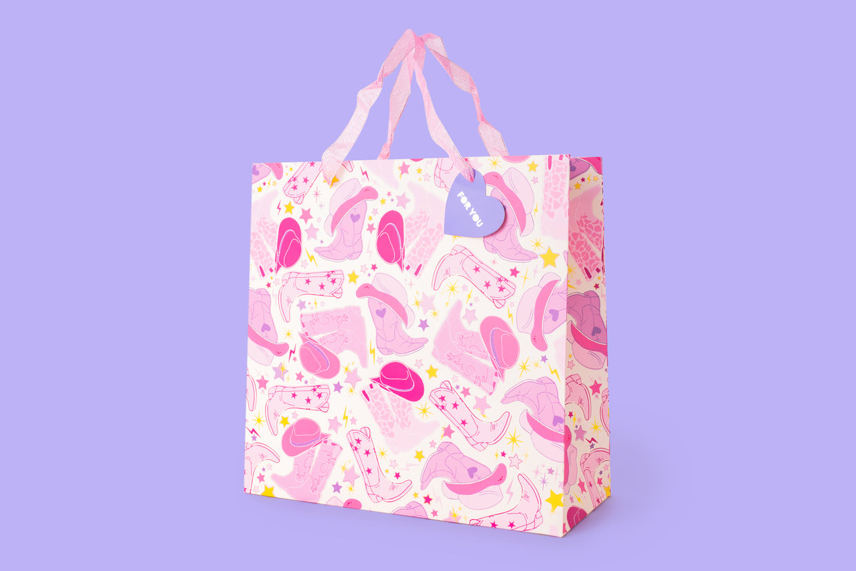 Let's Go Girl Gift Bags (4 Sizes) - Min. 4