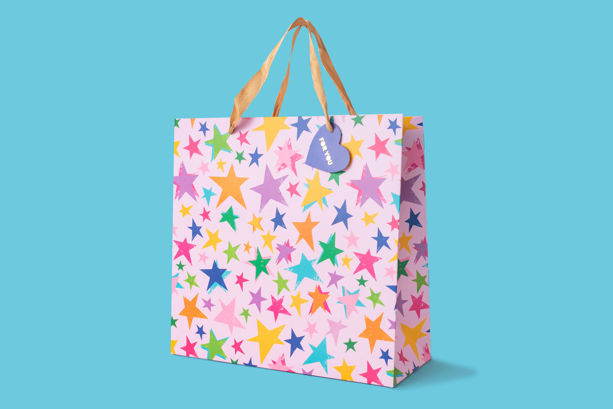 Stars Gift Bags (3 Sizes) - Min. 4