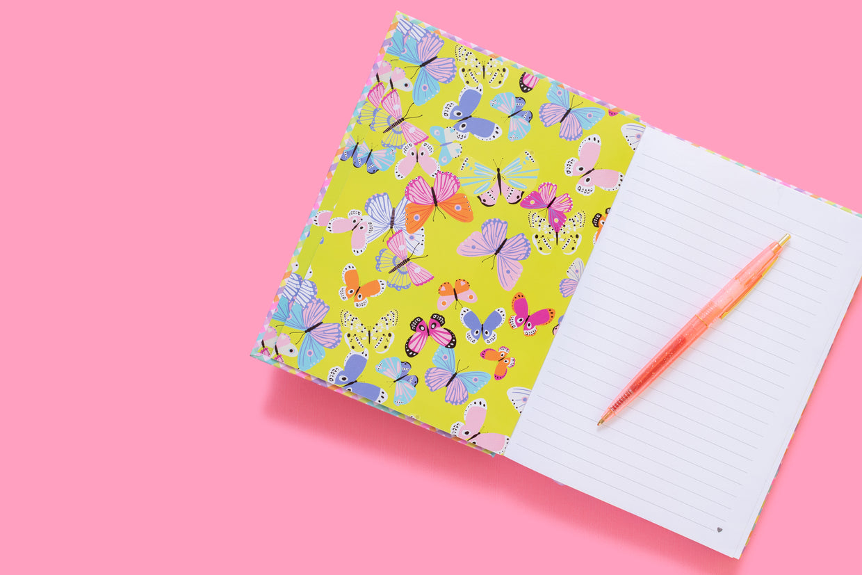 Colorful Gingham Hardcover Notebook - Min. 4 (NBK-24)