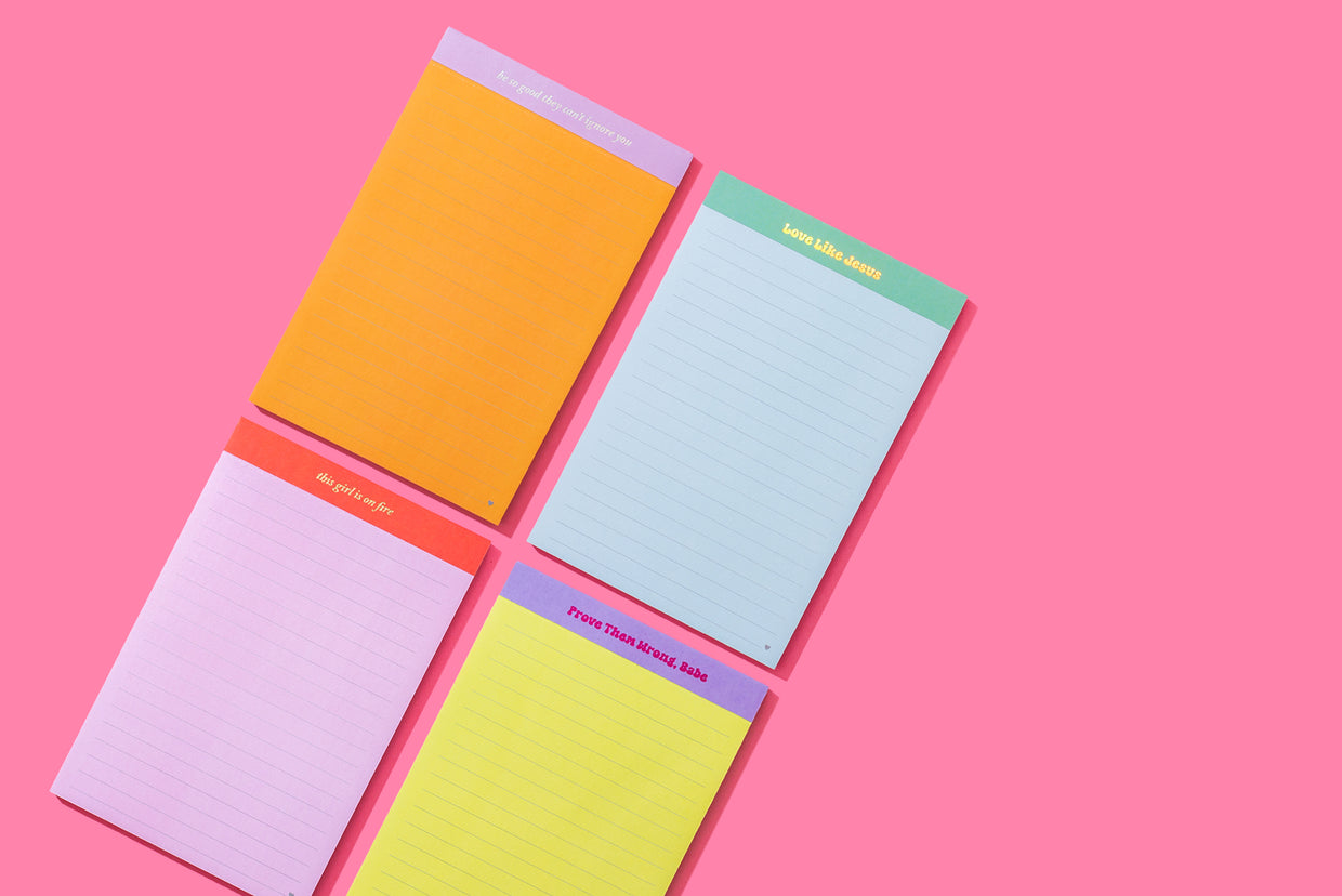 Prove Them Wrong List Pad - Min. 4 (LP-19)