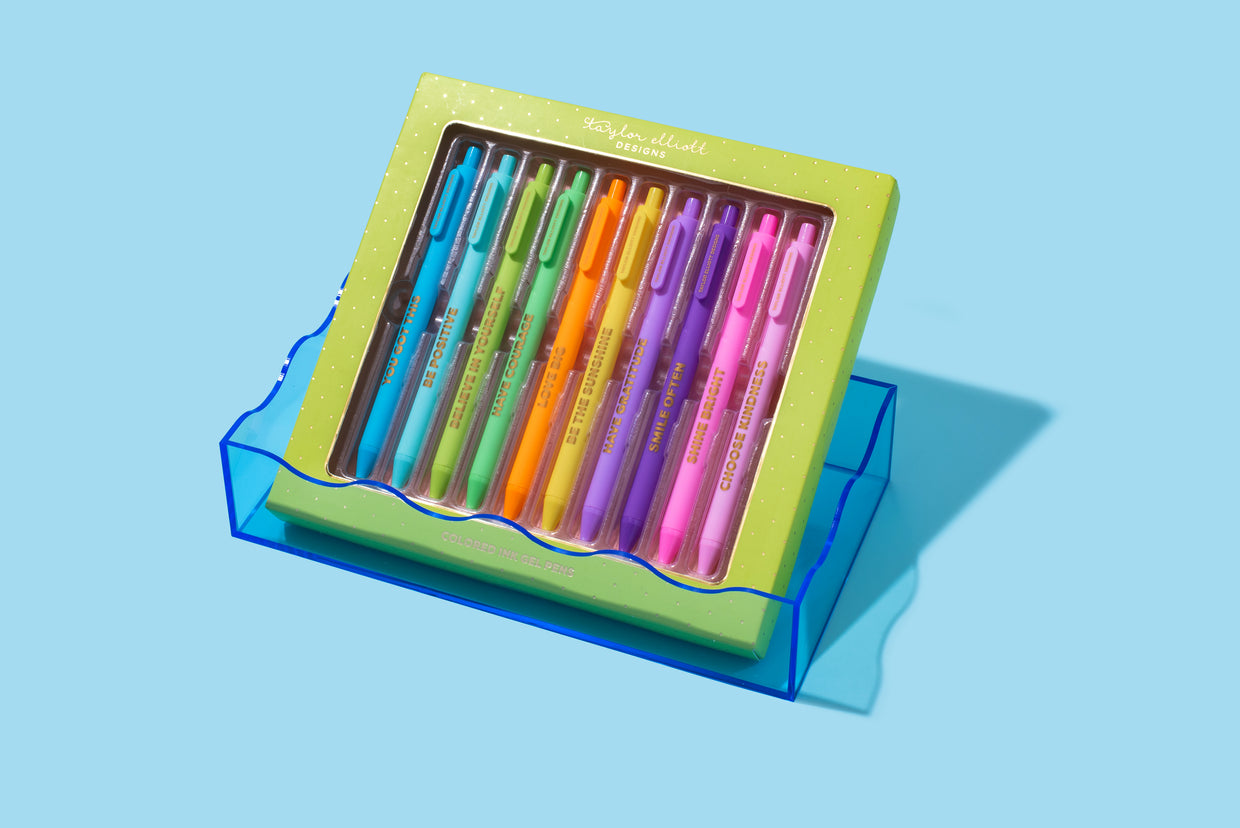 Blue Rectangle Wavy Tray - Min. 2 (TRAY-11)