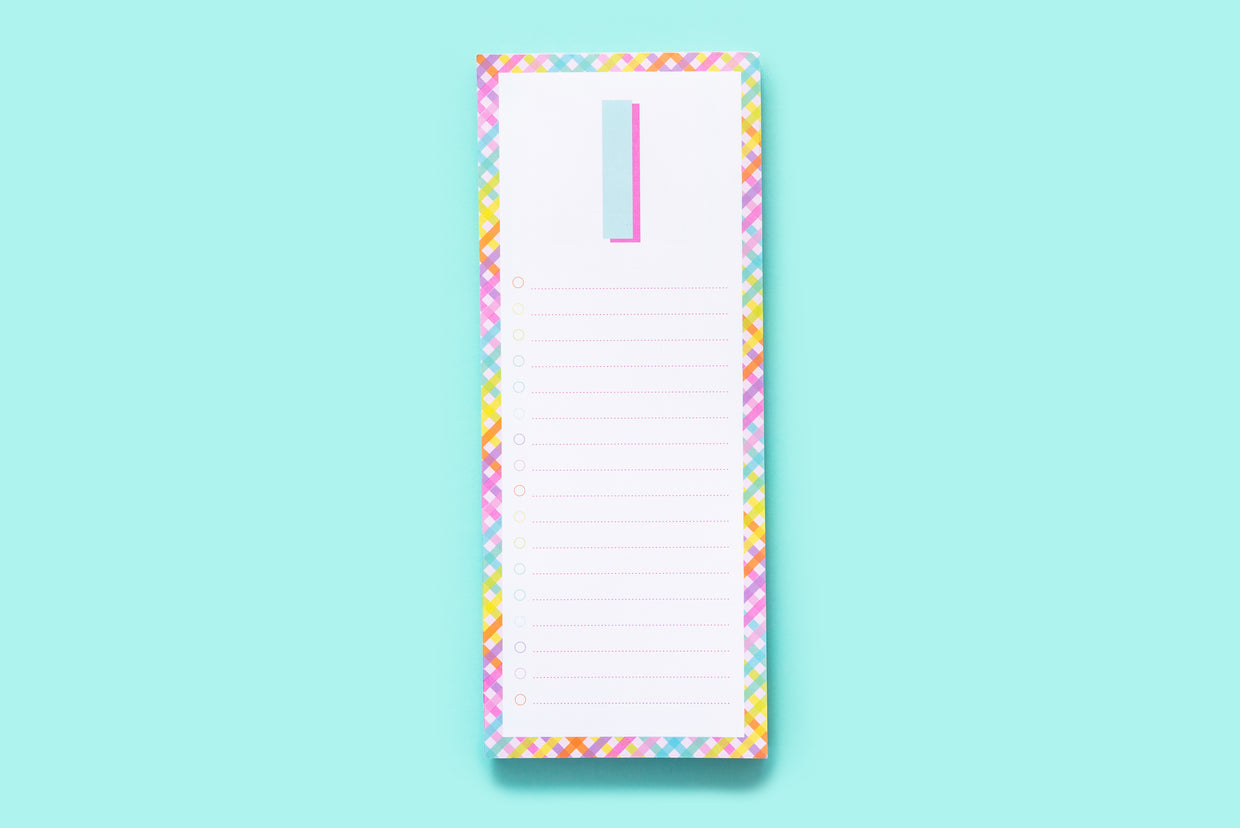 Letter List Pads A-Z - Each - Min. 4 (LP-A-Z)