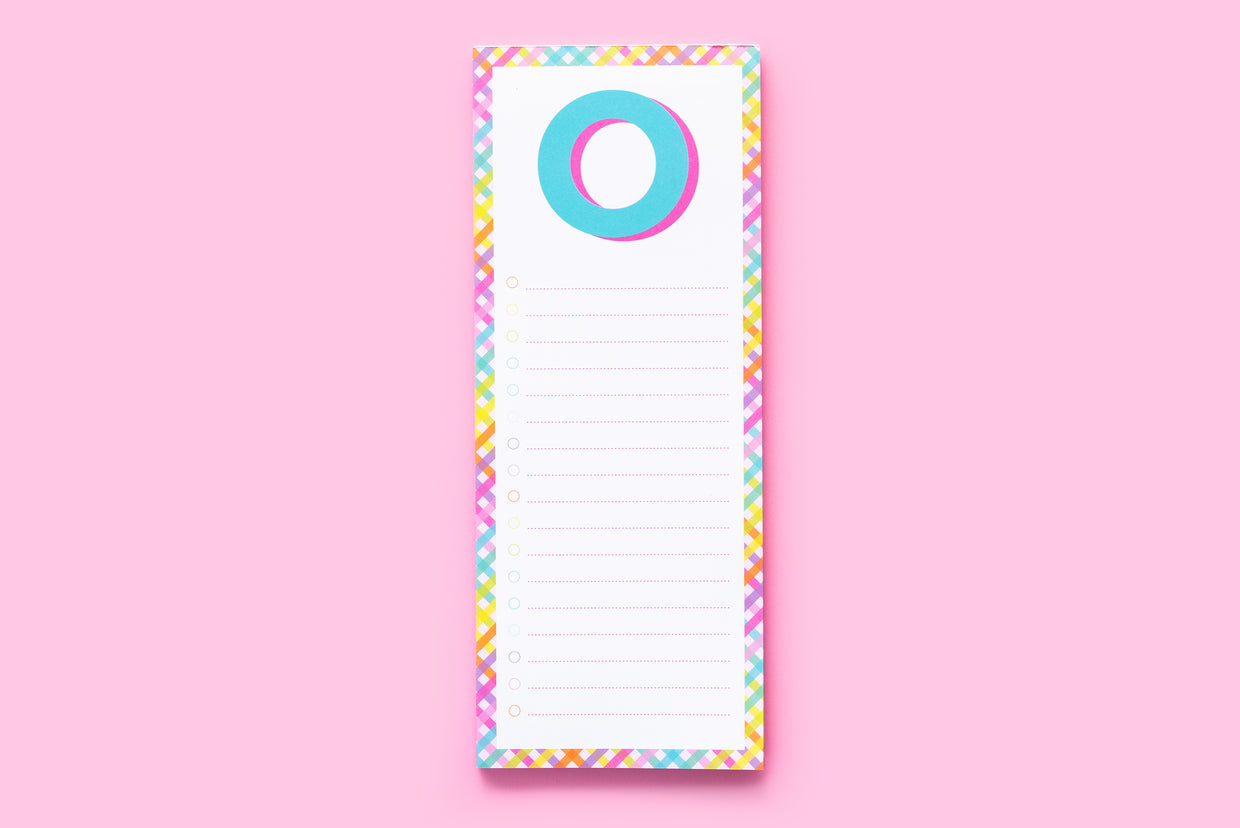 Letter List Pads A-Z - Each - Min. 4 (LP-A-Z)