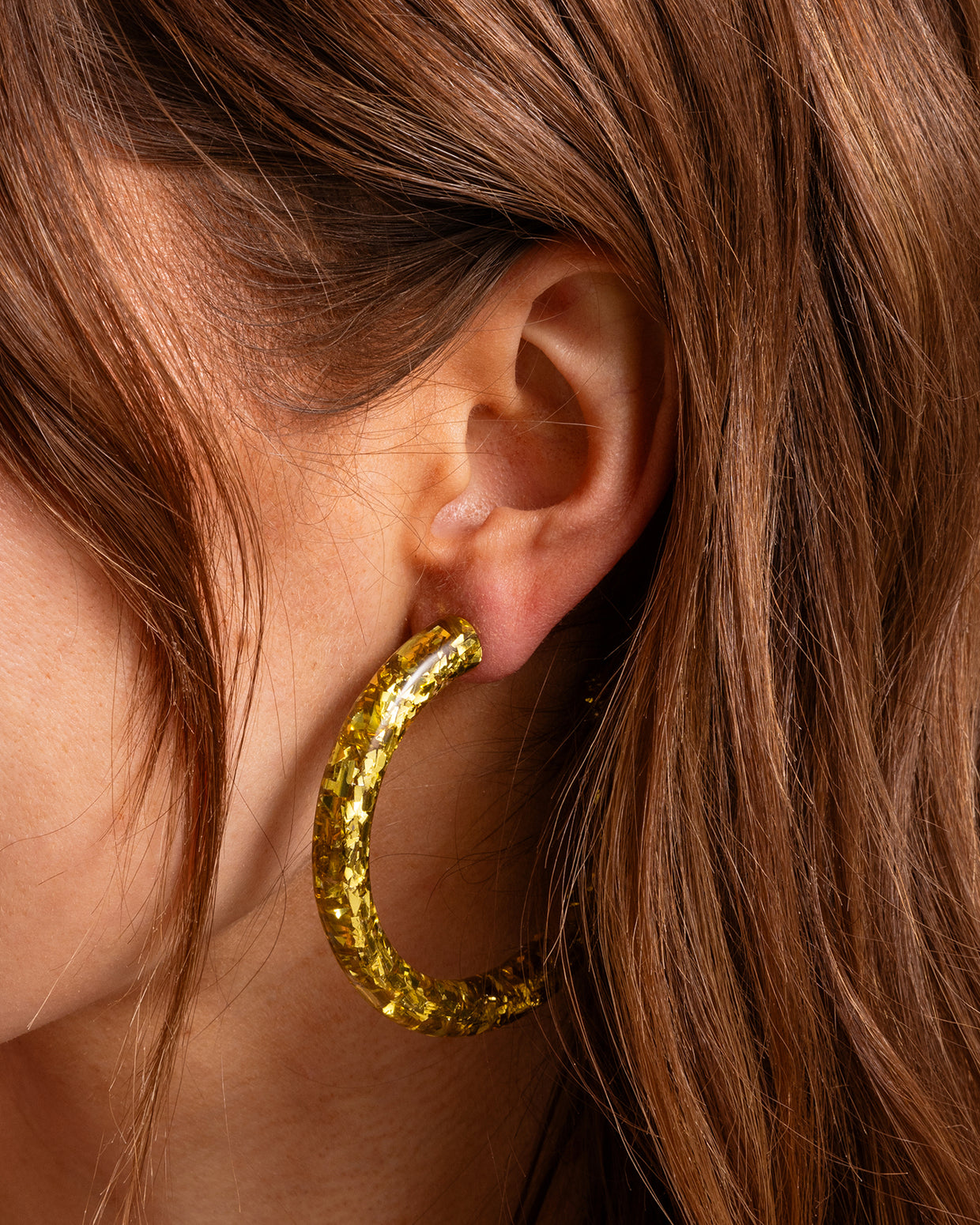 Confetti Hoop Earring Asst w/Display - Min. 1 (HOOP-ASST-DISP)