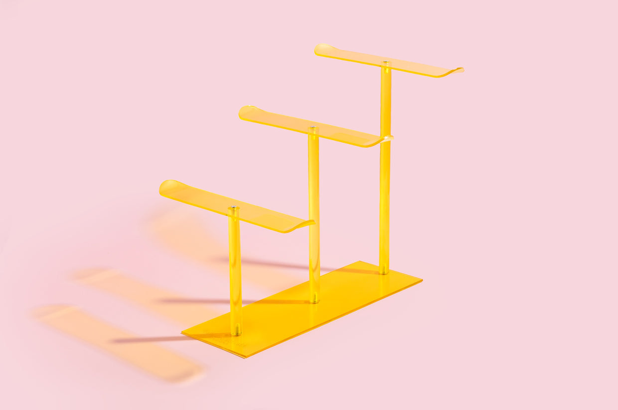 Yellow Acrylic Headband Display - Min. 1 (DISP-14)