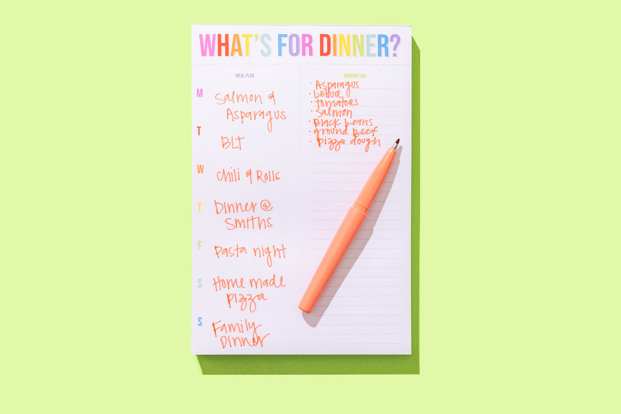 Meal Planning Notepad - Min. 4 (NP-16)