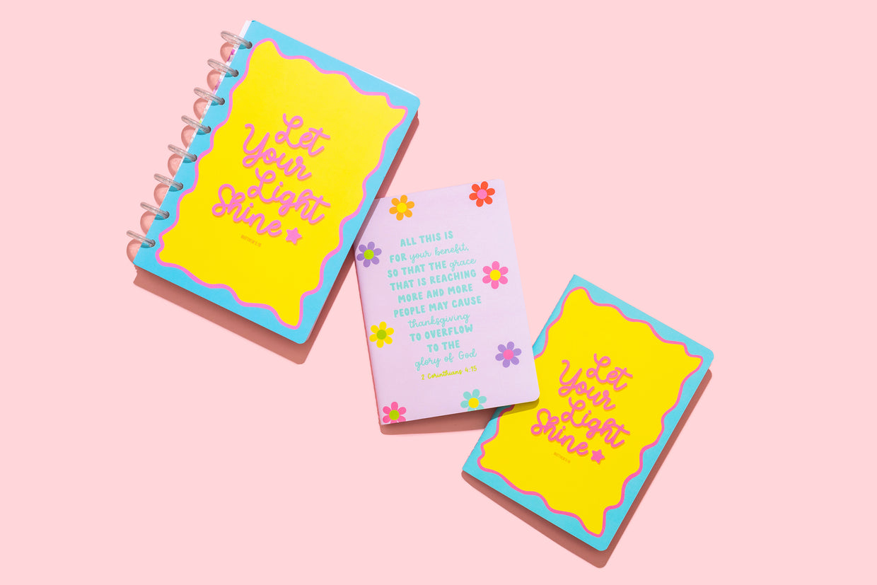 Let Your Light Shine Notebook - Min. 4 (NBK-41)