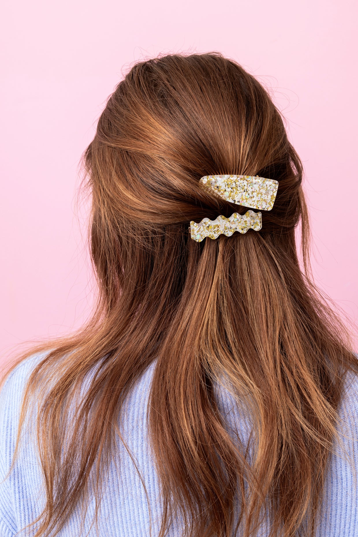 Pearl Confetti Hair Clip Set - Min. 4 (CC-21)