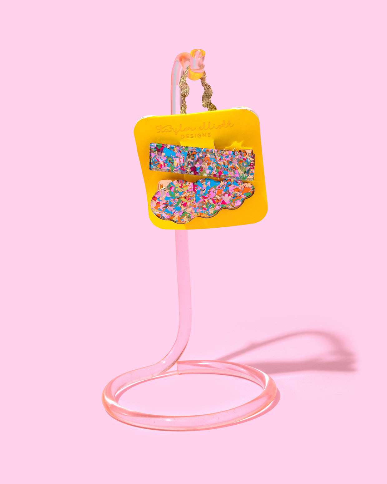 Pearl Confetti Hair Clip Set - Min. 4 (CC-21)