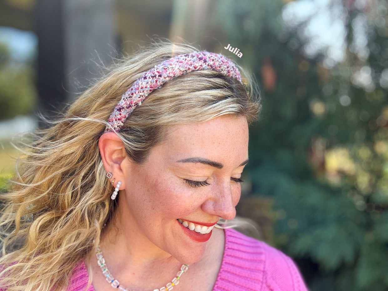 Tweed Headbands Thin (5 Colors) - Min. 2
