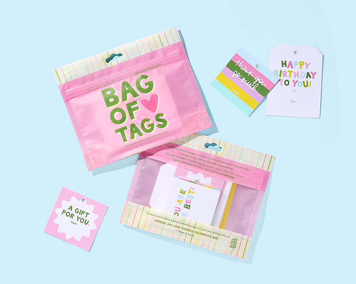 TED x Joy Creative Bag of Tags - Min. 4 (JCS-04)