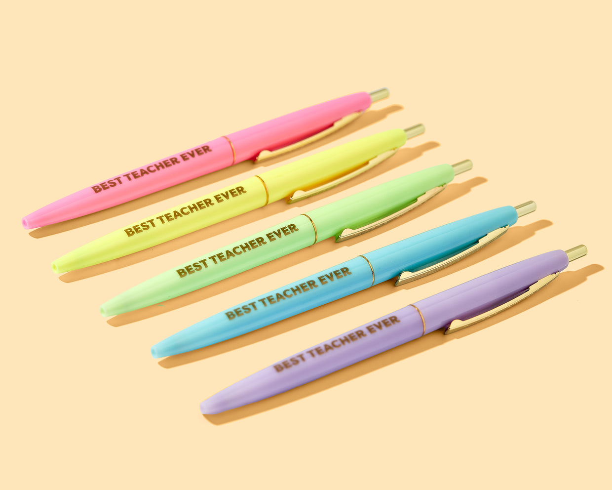 Best Teacher Ever Pen Set - Min. 4 (PEN-04R)