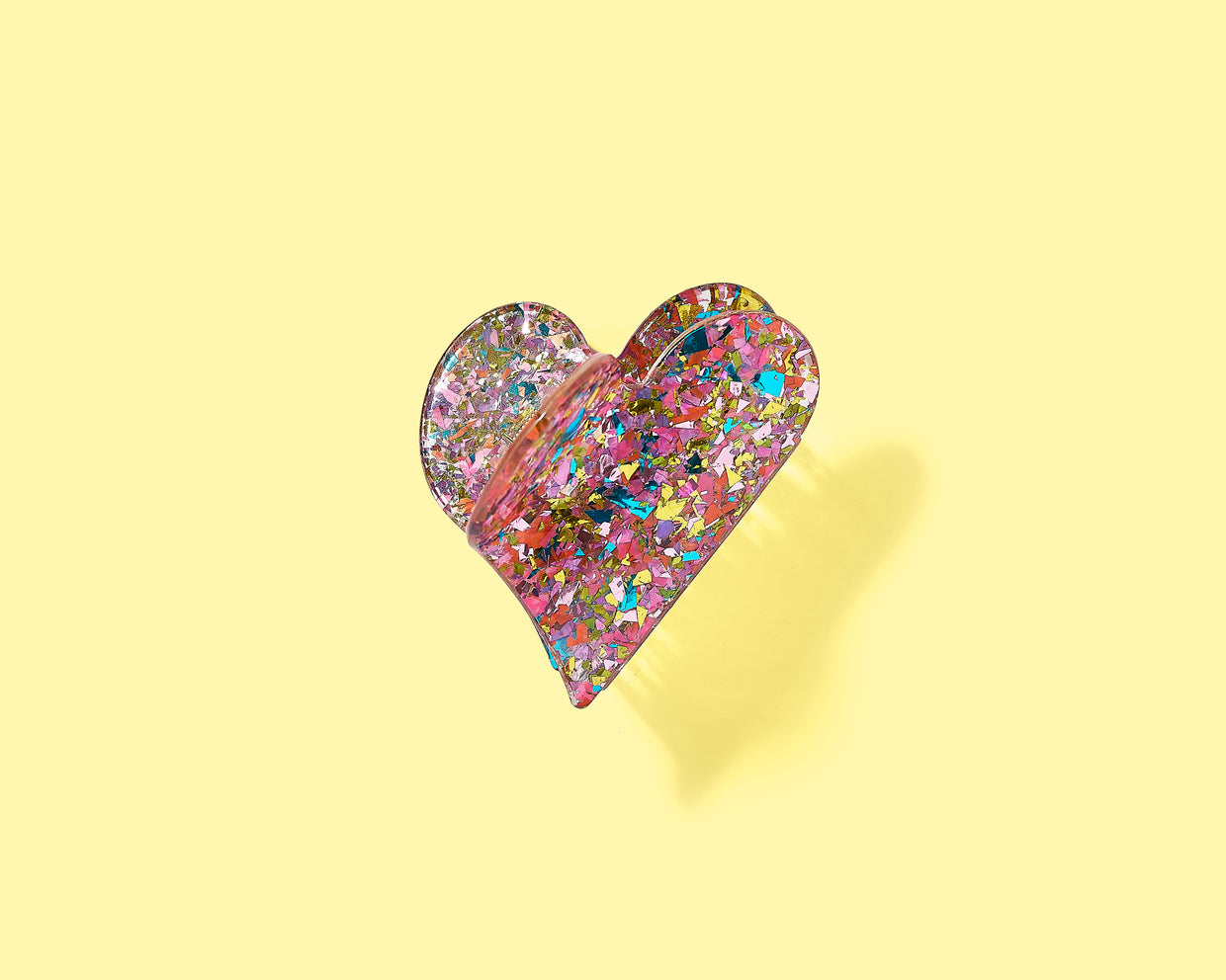 For Fun - Happy Heart Confetti Clip - Min. 4 (FF-CC14)