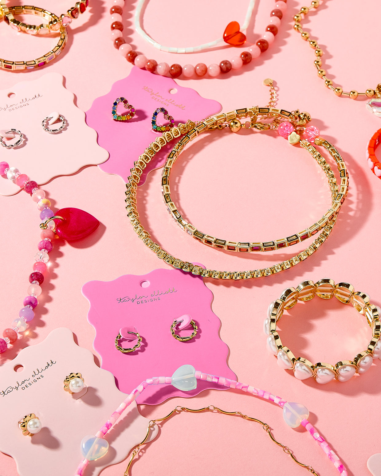 Mae Heart Stud - Min. 2 (E-117)