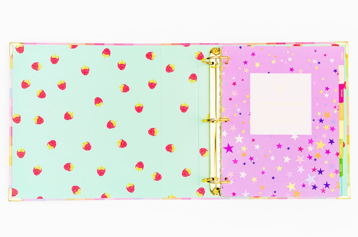 Recipe Binder w/ Tabs - Min. 4 (RB-01)