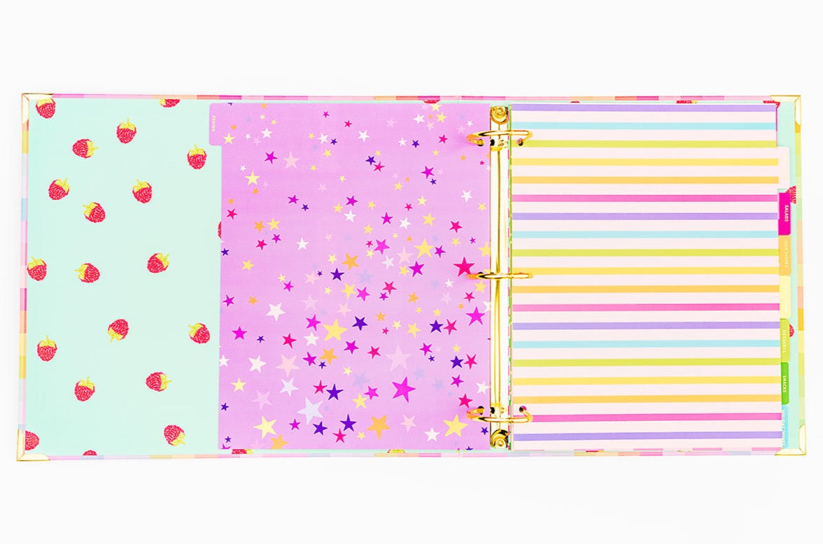 Recipe Binder w/ Tabs - Min. 4 (RB-01)