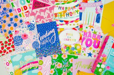 Boxed Greeting Cards - 15 Asst Cards - Happy Mail (NC-15)
