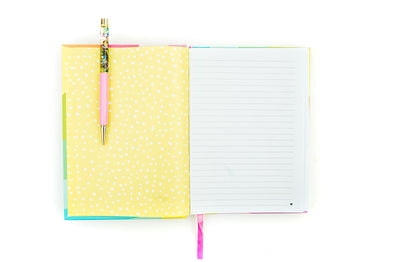 Notebook - "Cheer for Others..." - Colorful Sun Rays (NBK-09)