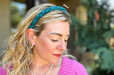 Tweed Headbands Thin (5 Colors) - Min. 2
