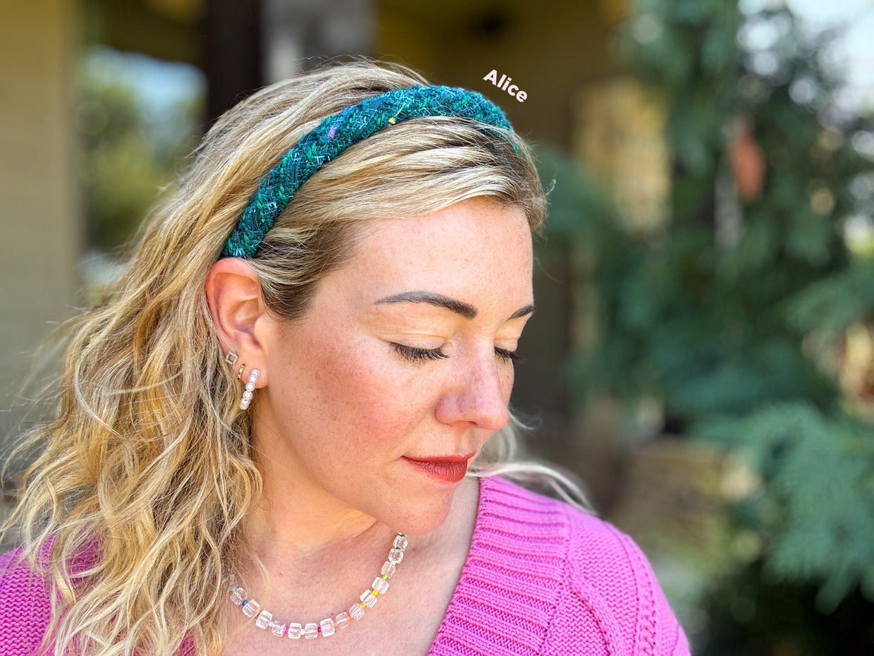 Tweed Headbands Thin (5 Colors) - Min. 2