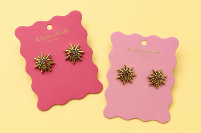 Bianca Starburst Earrings - 2 Colors