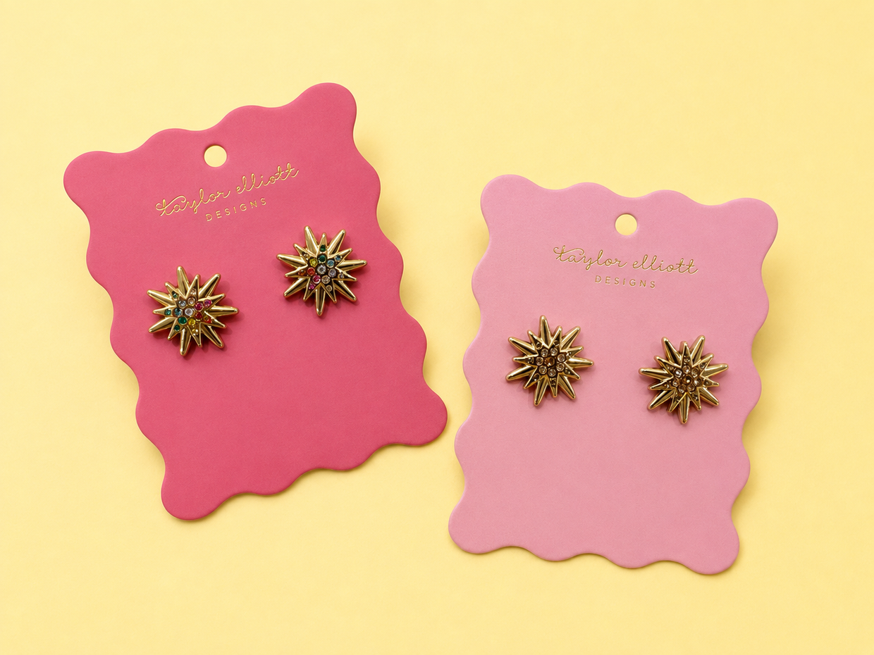 Bianca Starburst Earrings - 2 Colors