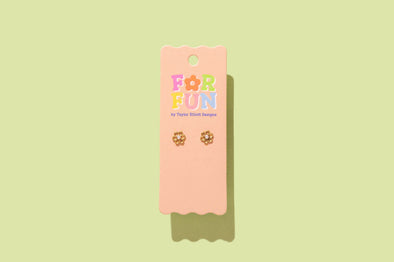 For Fun - Fiona Flower Studs - Min. 2 (FF-E12)