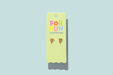 For Fun - Hazel Pizza Studs - Min. 2 (FF-E02)