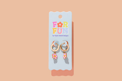 For Fun - Addie Huggie Earrings - Min. 2 (FF-E01)