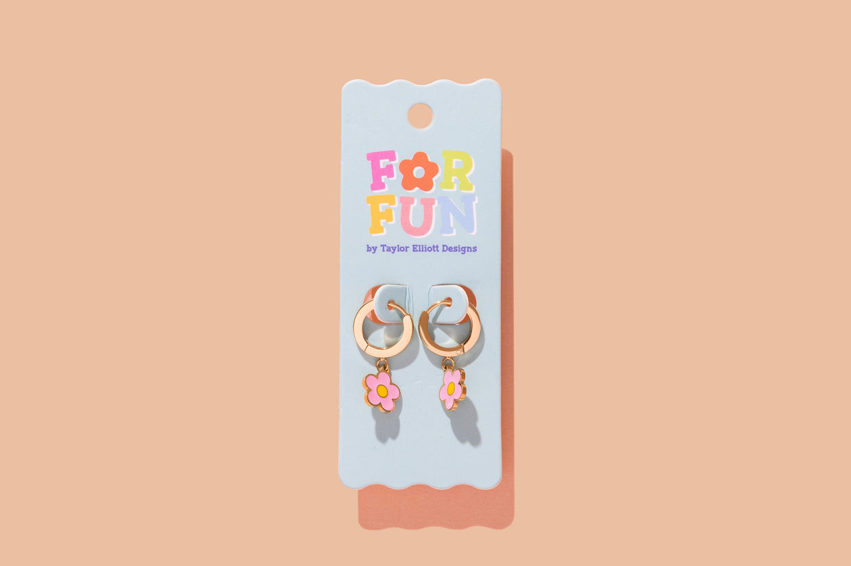 For Fun - Addie Huggie Earrings - Min. 2 (FF-E01)