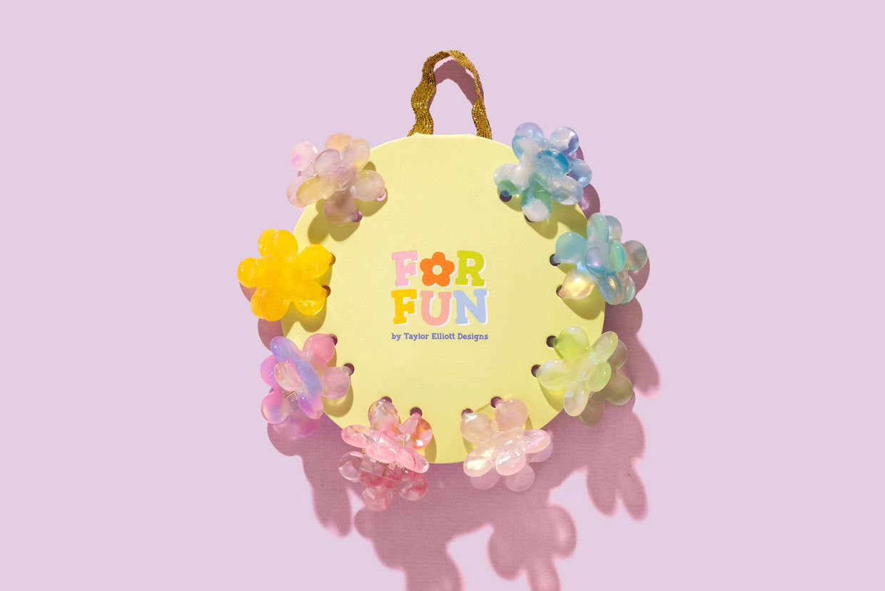 For Fun - Flower Clip Set - Min. 4 (FF-CC01)