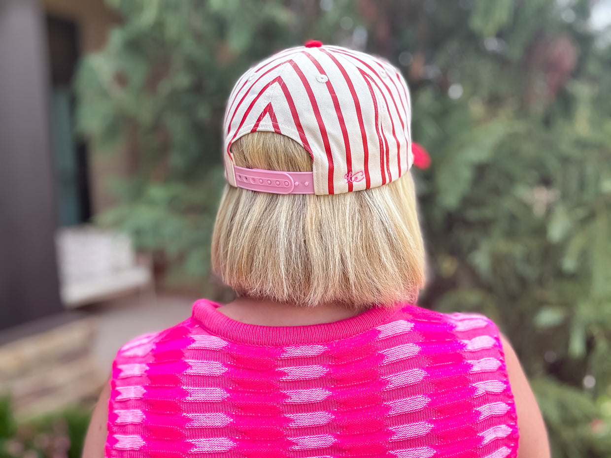 Heart Baseball Hat - Min. 2 (HAT-20)