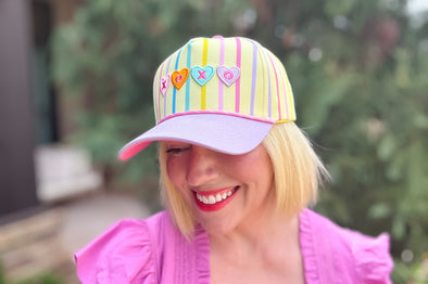 Conversation Hearts Hat (HAT-61) - Min. 2