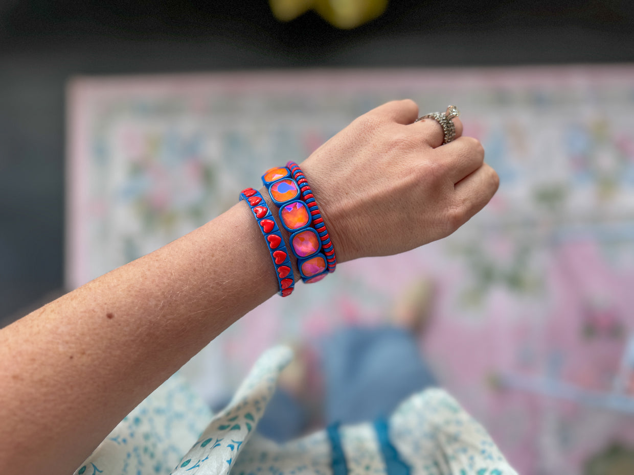 Spirit Bracelets Blue + Orange - Min. 2 (SBS-3)