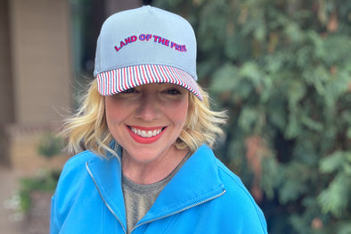 Land of the Free Baseball Hat - Min. 2 (HAT-37)